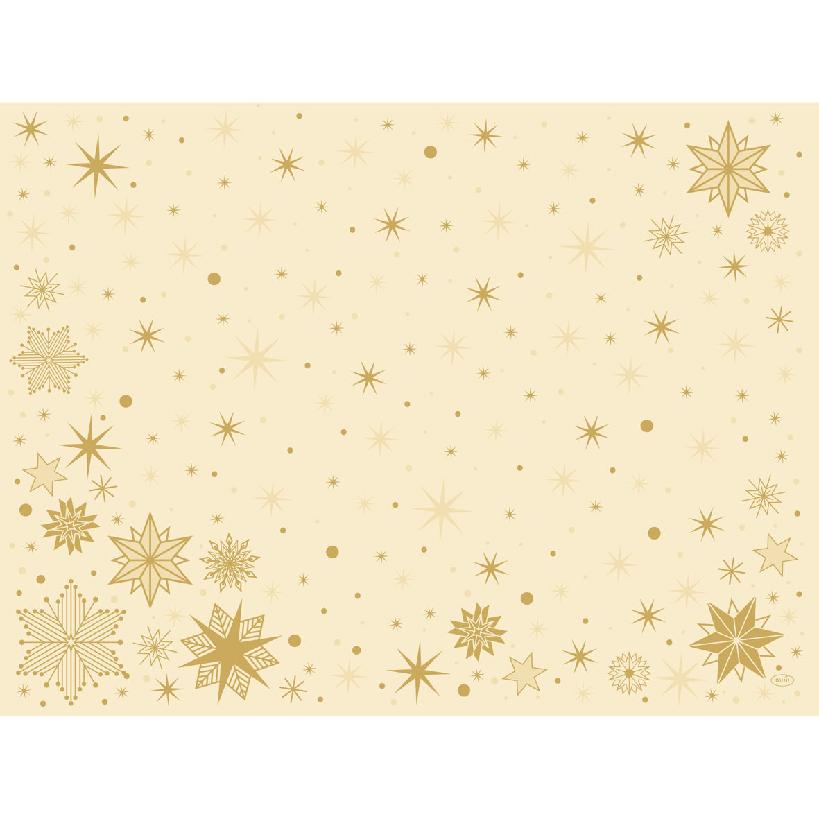 Dækkeserviet Bio Dunicel 30 x 40cm Stargazing Cream,100 stk/pk