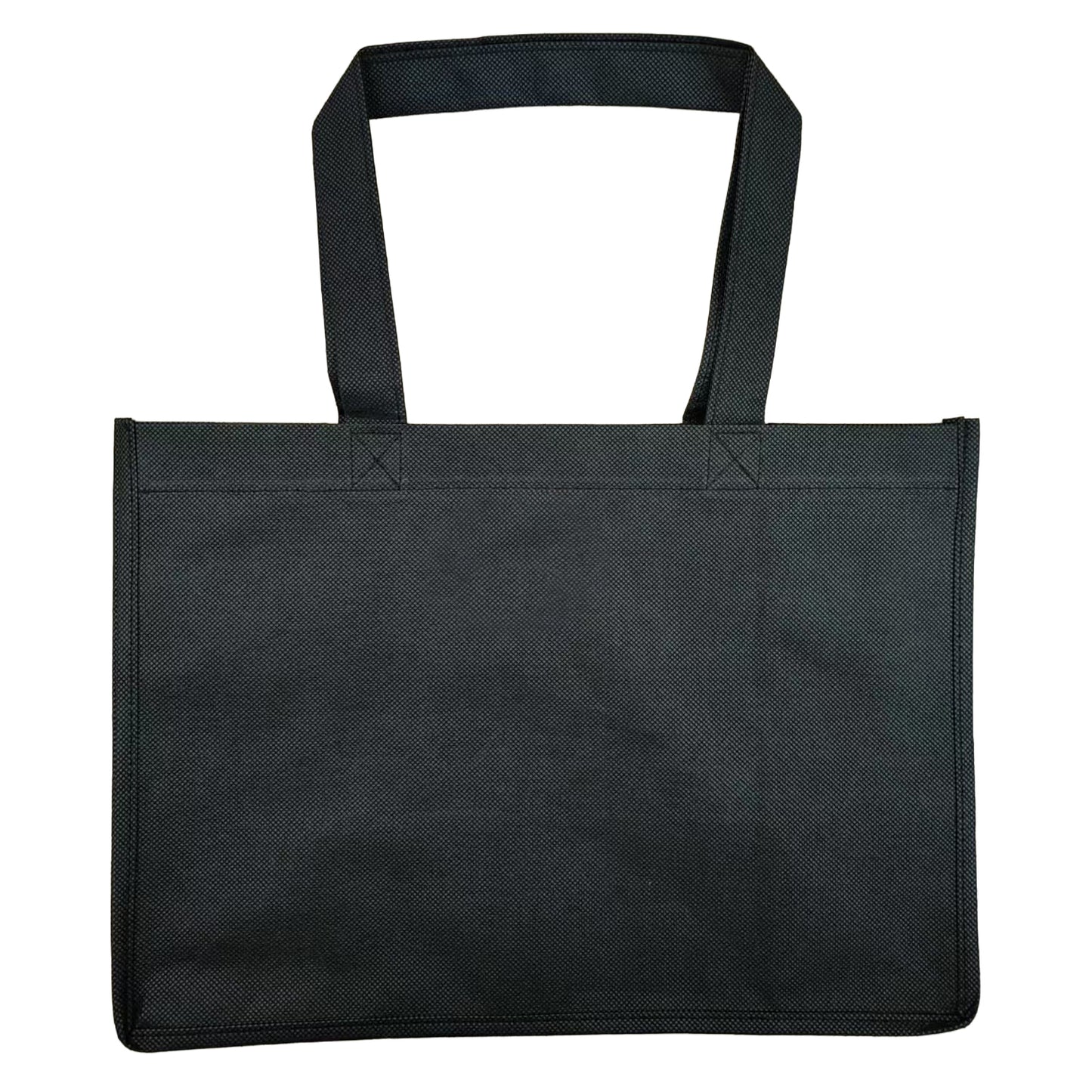 Shoppingbag L350 x B170 x H245 mm Nonwoven/PP 70gr Sort,200 stk/krt