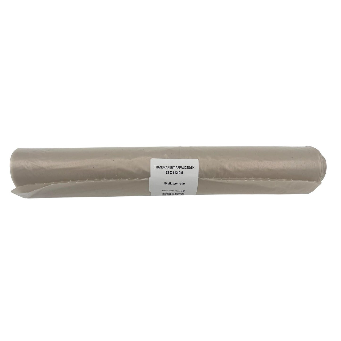 Sæk 100ltr B720xL1120mm 55my Strong Transparent,10 rl x 10 stk/krt