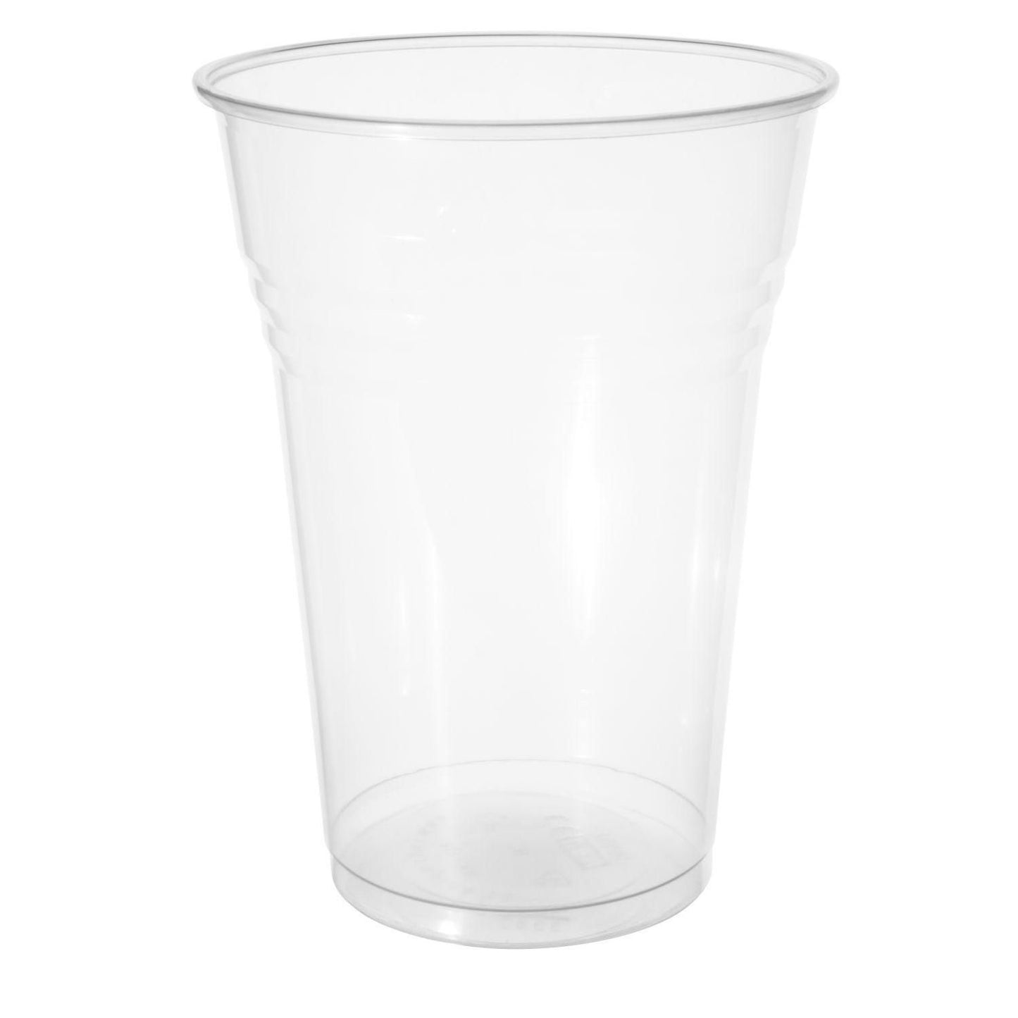 Plastglas 75 cl Ø115x155 mm PP Klar,25 stk/ps