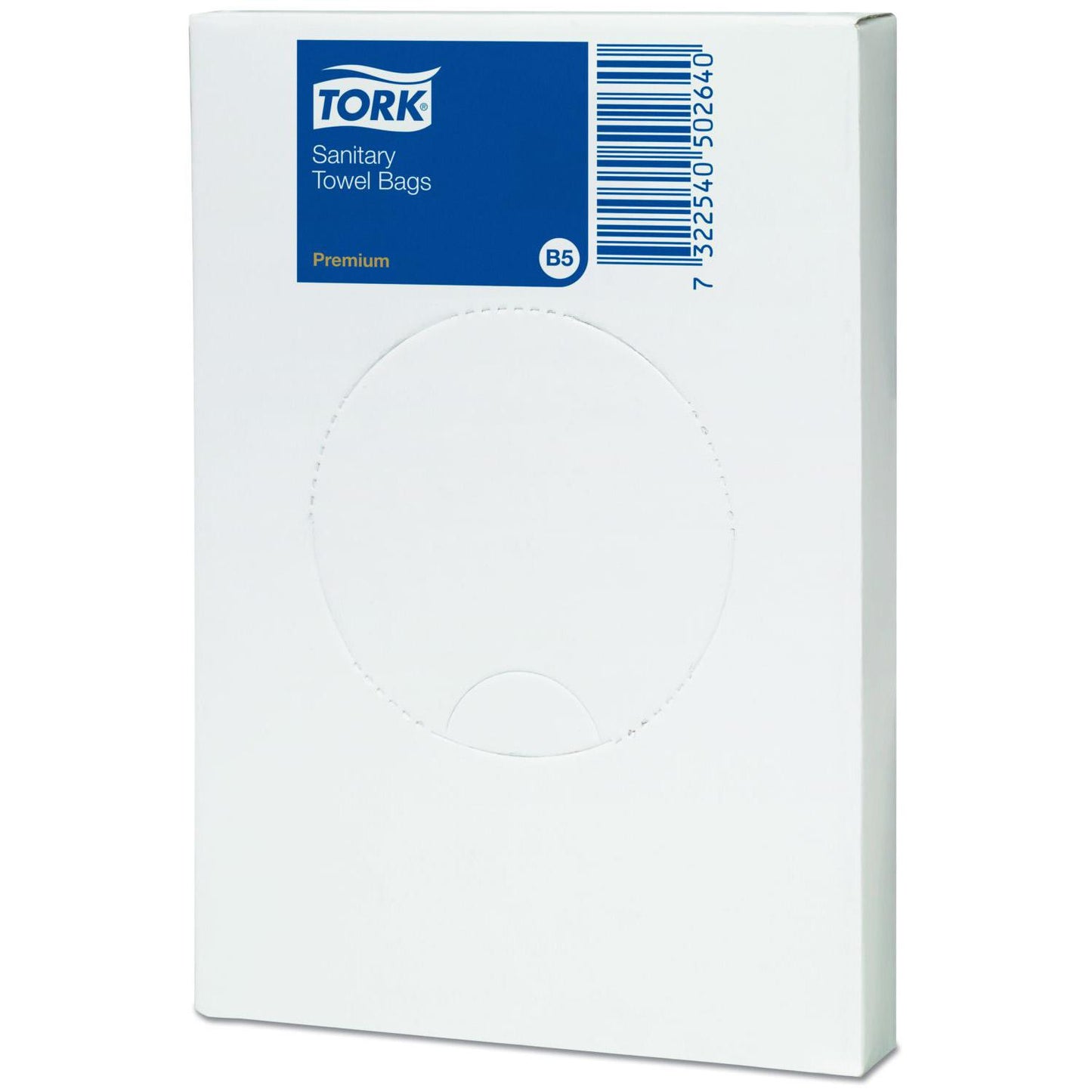 Hygiejnepose Tork B5 Plast til Dispenser 11976,48 pk x 25 stk x 1 stk/krt
