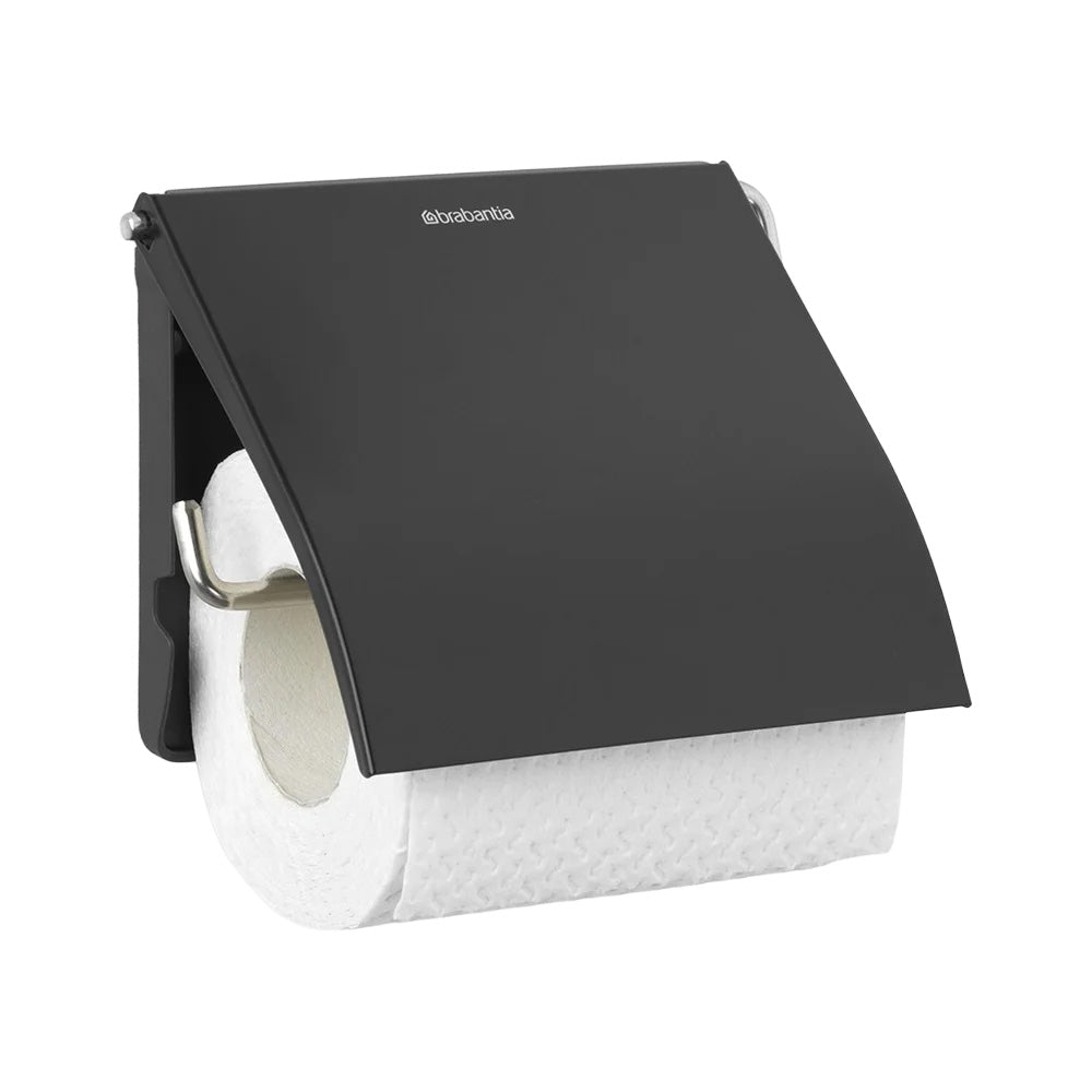 Toiletrulleholder Brabantia ReNew B1.7xL13.2xH12.3cm Metal Mat Sort,1 stk
