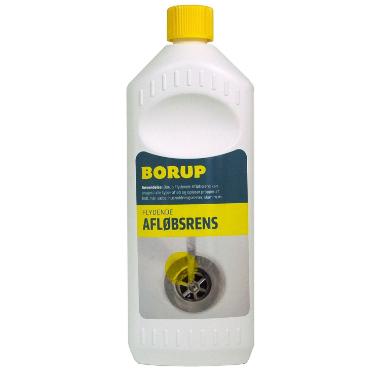 Afløbsrens Borup Natriumhydroxid 1 ltr,1 Ltr/fl