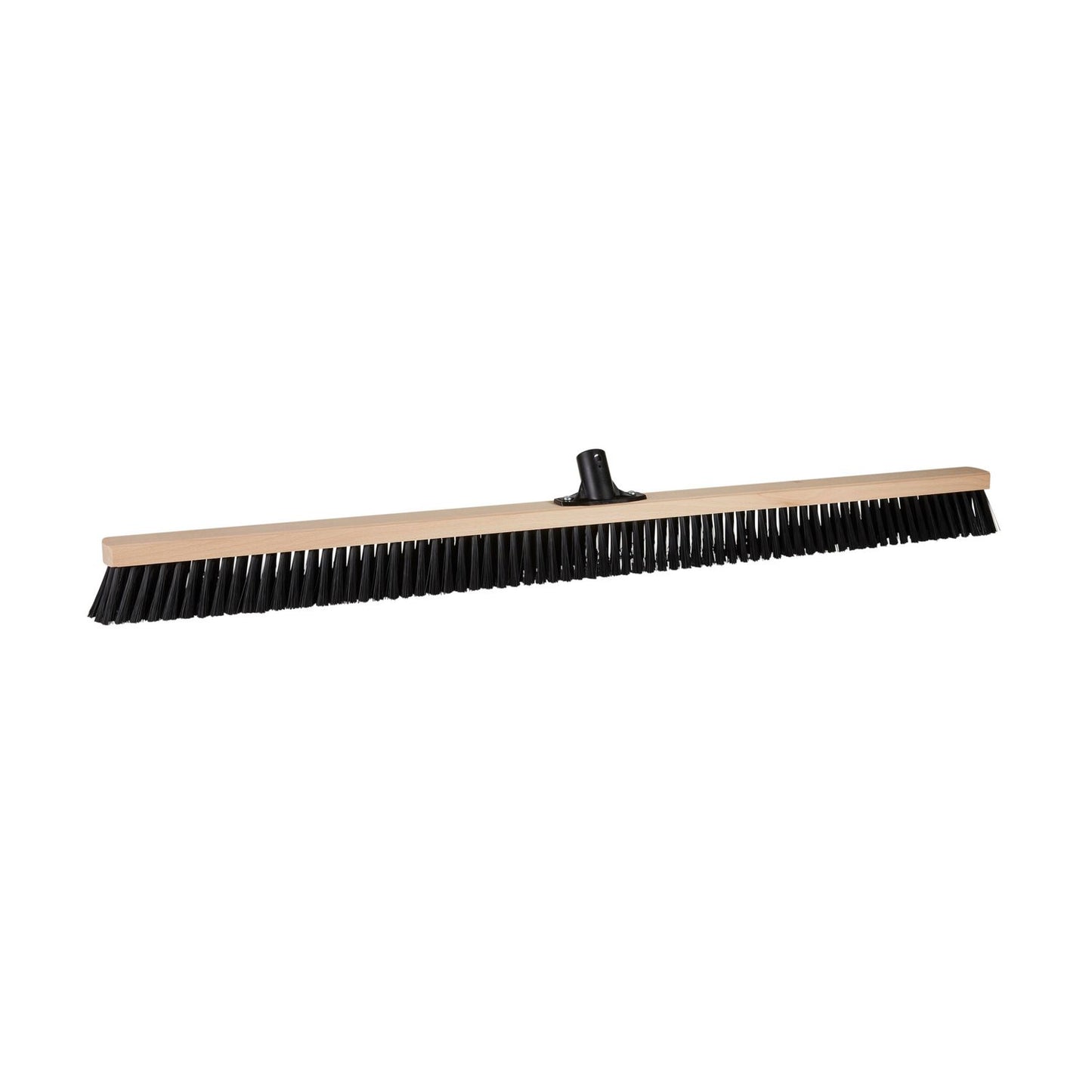 Fejekost Vikan Medium 102cm Træ med Gevind Sort,1 stk