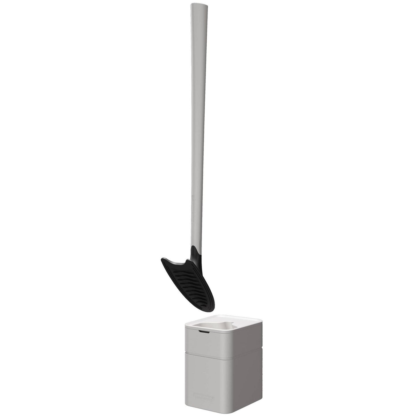 Toiletbørste Sanimaid Stockholm 46cm ABS med Holder/Beslag uden Børstehår Hvid,12 stk/krt