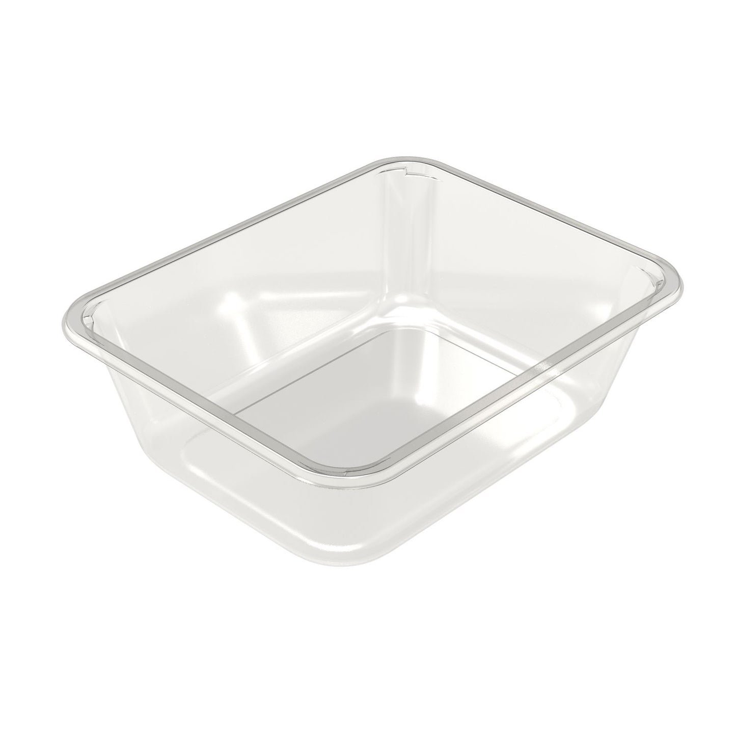 Bakke 1-rum 2227-1I 1970 ml 227x178x70 mm APET Klar,306 stk/krt