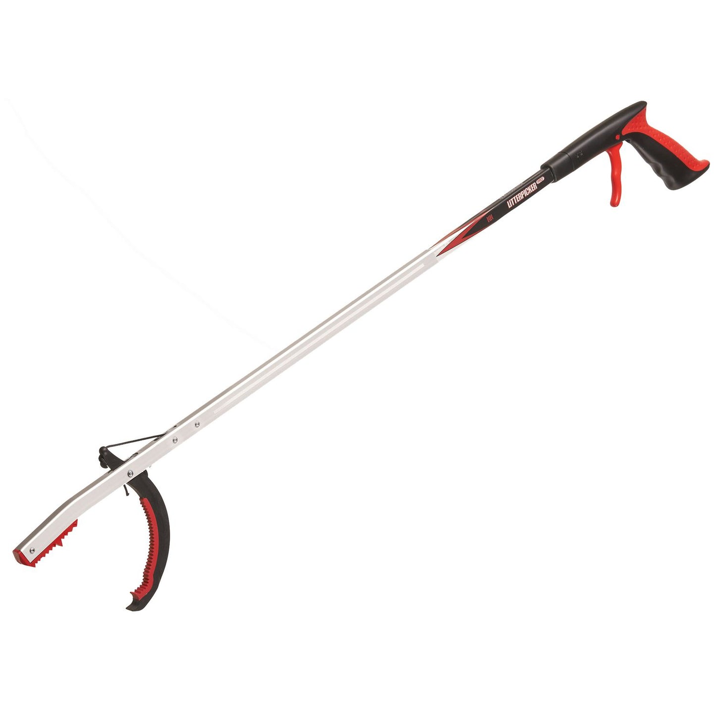 Opsamlertang/Gribetang 84cm til opsamling af affald Grå,stk