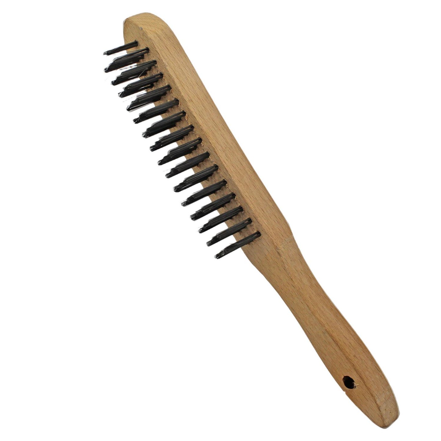 Stålbørste 3 rækker 29,5cm,1 stk