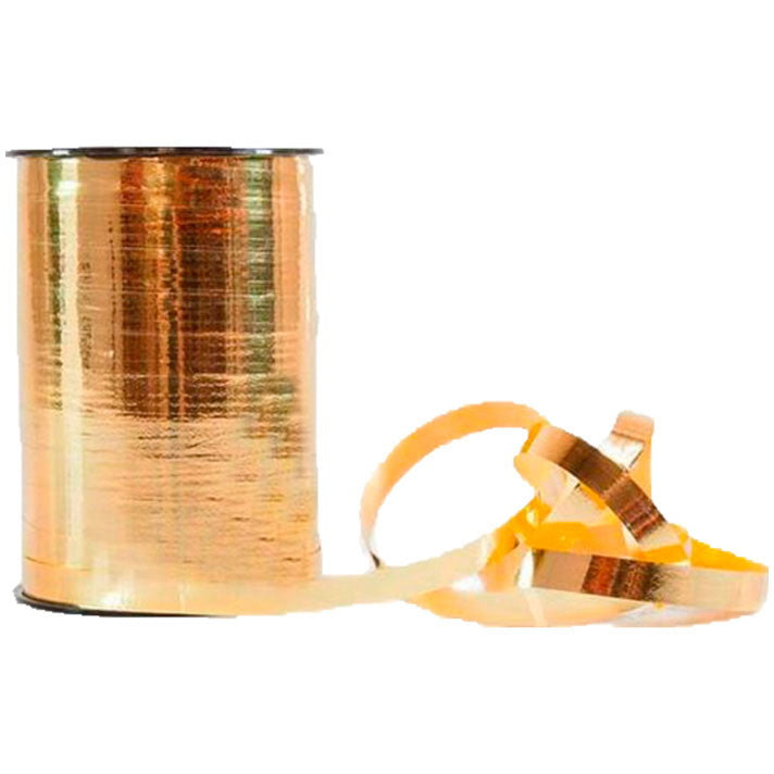 Metallic Lux gavebånd 10mm guld