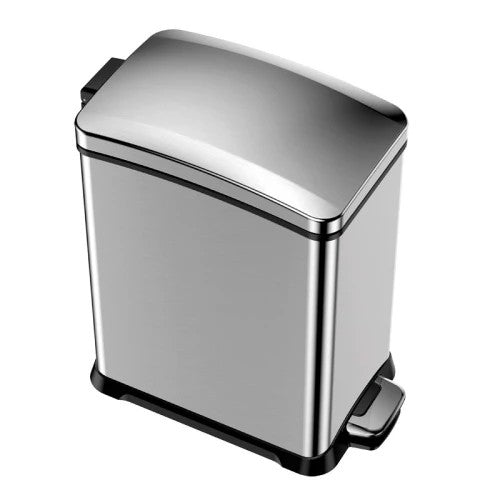 Pedalspand EKO Rejoice 15 ltr Stål Mat Med Soft Close Låg,stk