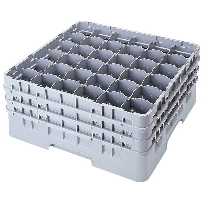 Opvaskekurv Cambro L50xB50xH14.3cm 36-rum Plast Grå,stk
