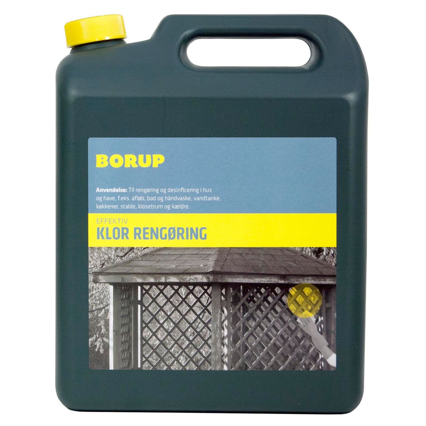 Desinfektion Flydende Borup Effektiv Klor Rengøring 5ltr med Aktivt klor,5 ltr/dnk
