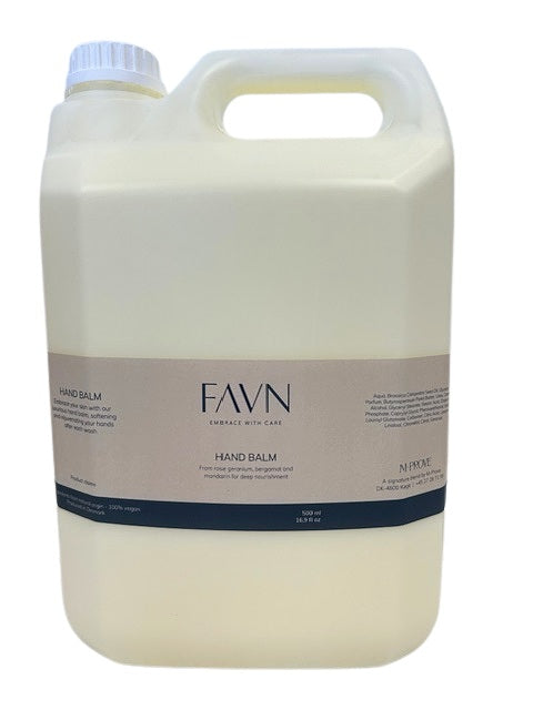 Hudcreme FAVN Hand Balm Green Harmony 5ltr med Parfume Refill,5 ltr/dnk