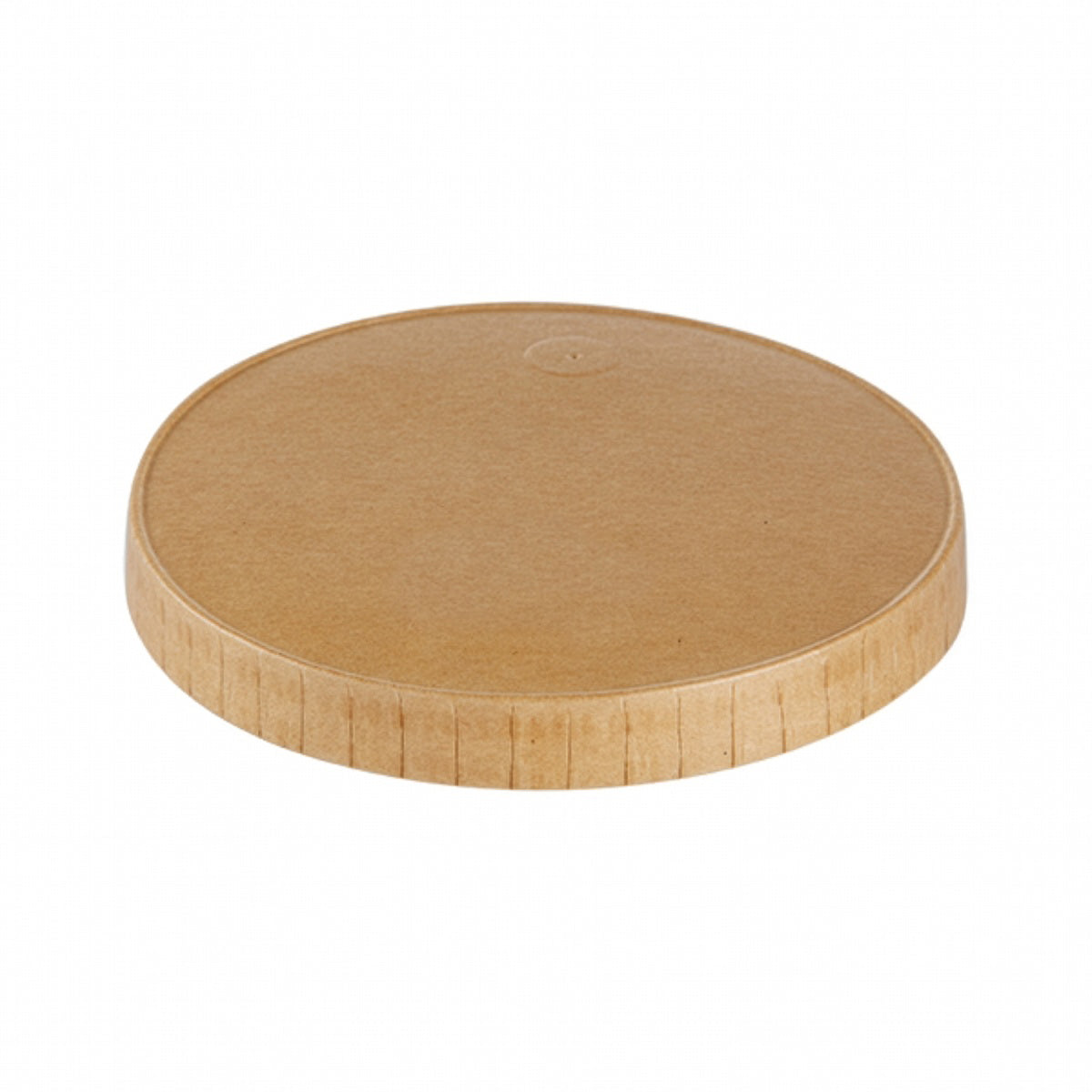 Låg Ø74mm Kraft PAP/PE Brun,50 stk/ps