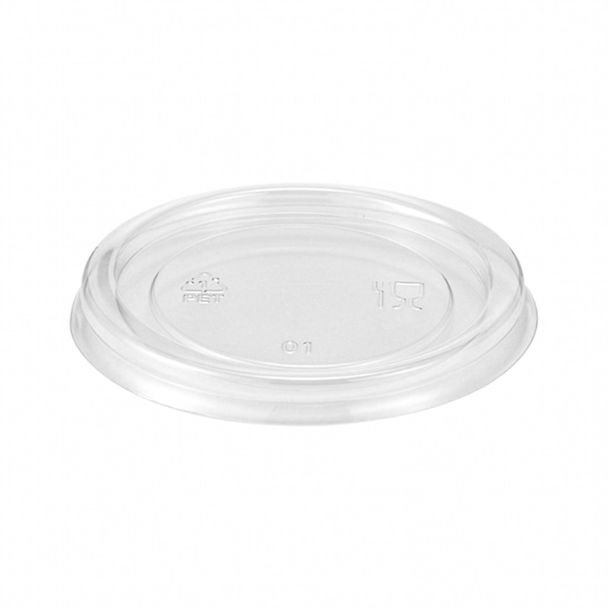 Låg Delicup Ø74mm PET Transparent,100 stk/ps