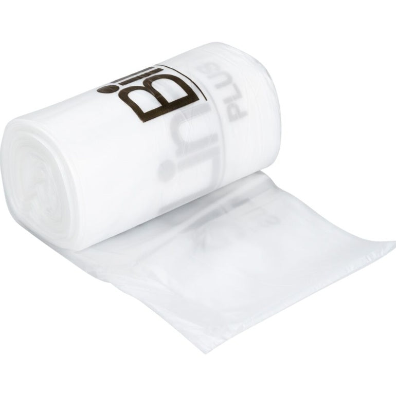 Spandepose BinLine 20ltr B385xL775mm 20my LDPE med Stjernebund Hvid,12 ps x 3 rl/krt