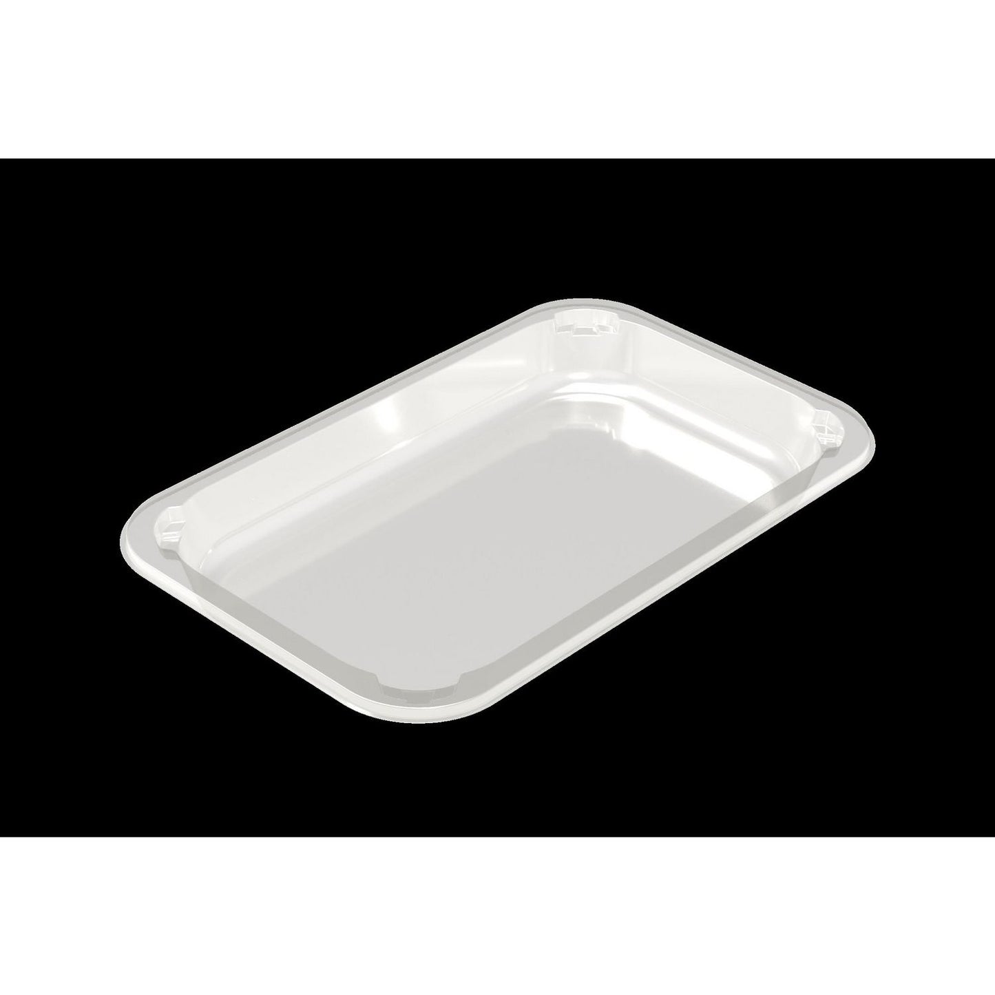 Bakke 1-rum K2232-25 595ml 232x147x25mm APET Klar,595 ml/stk