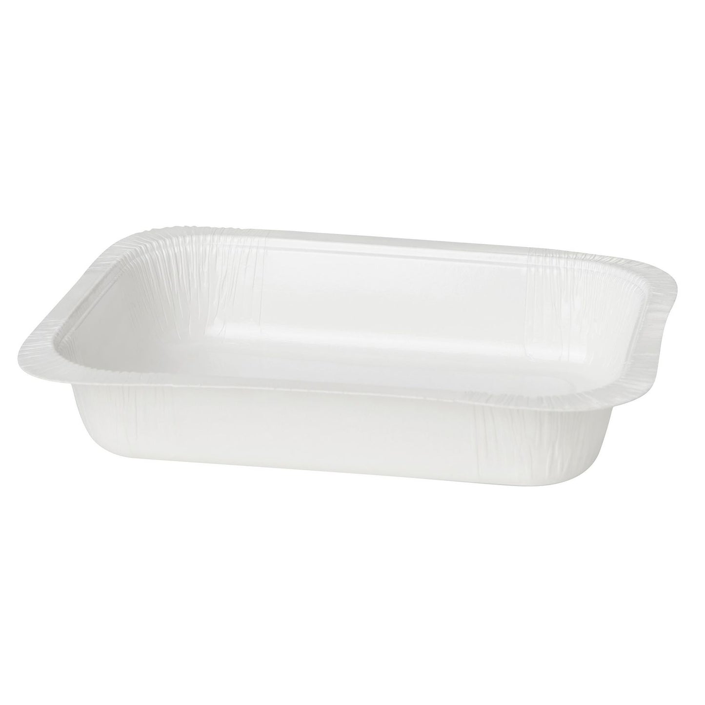 Bakke 1-rum 500 ml 186x136x35 mm Karton/PET Hvid,480 stk x 500 ml/krt