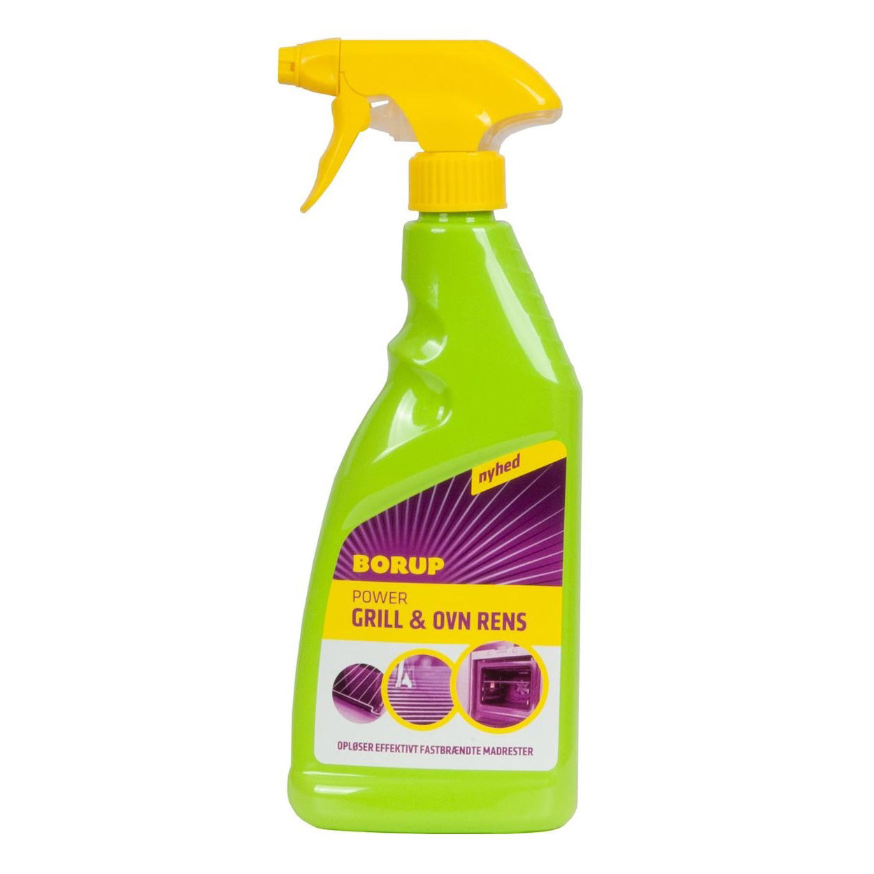 Ovn- og Grillrengøring Flydende Borup Power Grill&Ovn Rens 500ml m Spray u Parf,500 ml/fl
