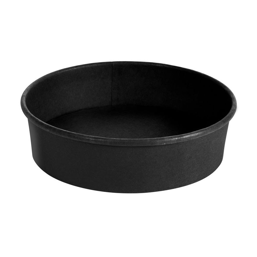 Salatskål rund 900 ml Ronda Wide+ Ø184x49mm Sort,6 pk x 50 stk/krt