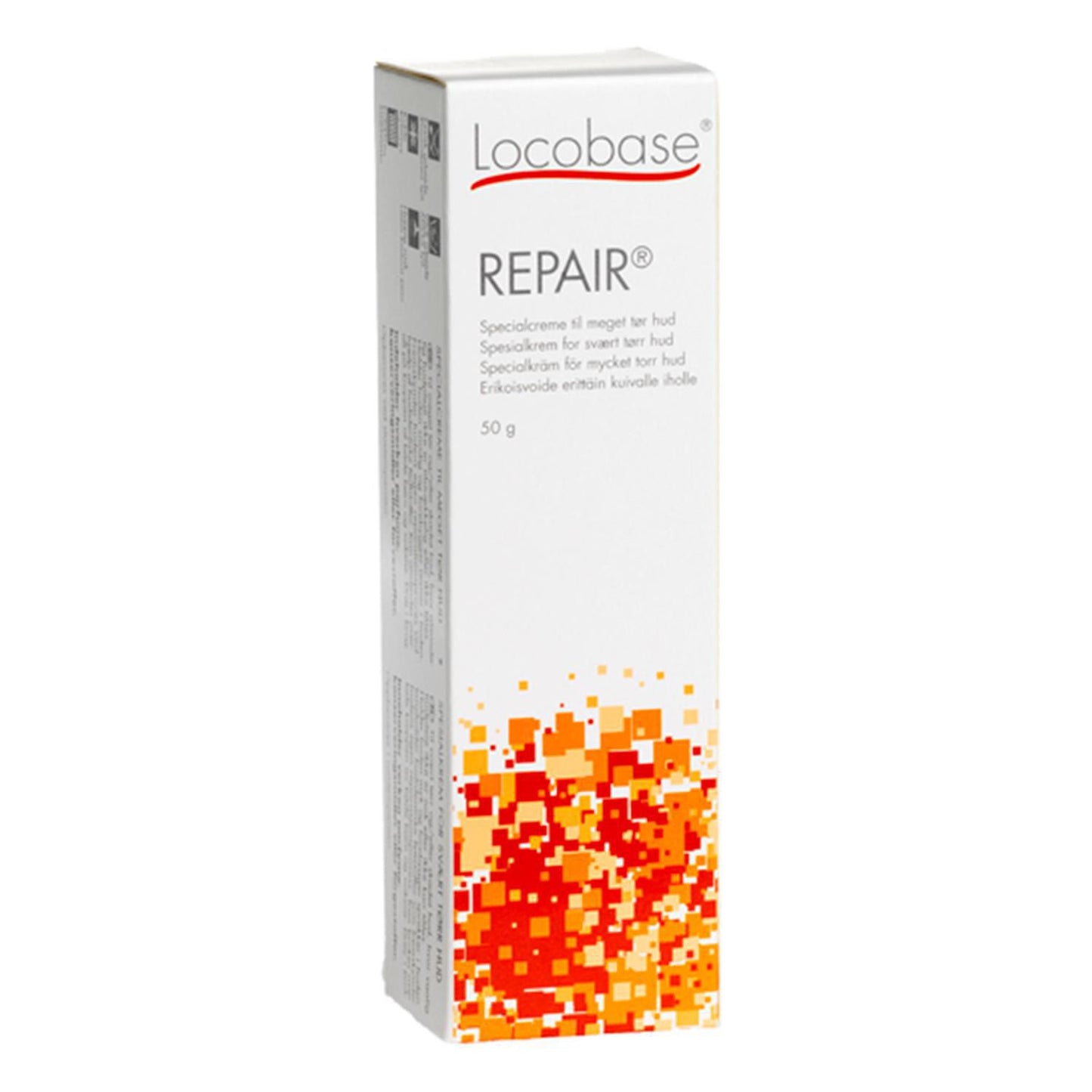 Hudcreme Locobase Repair Fedtcreme 50g Allergimærket uden Parfume 63% fedt,stk