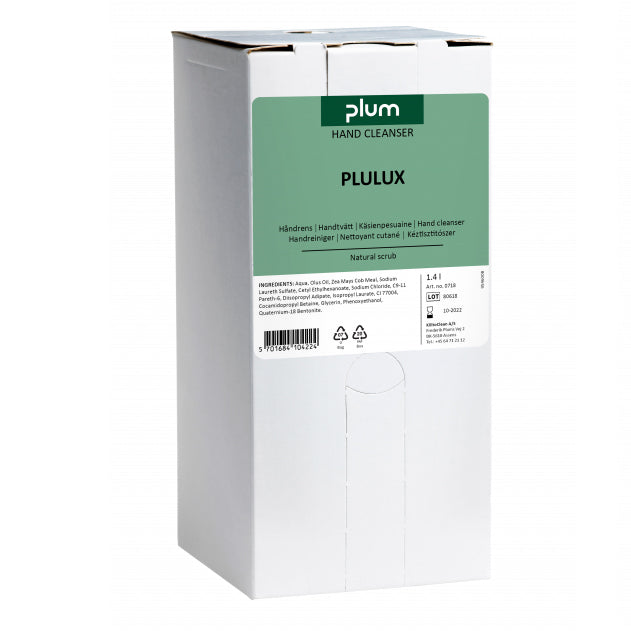 Håndrens Plulux til MultiPlum dispenser 1.4 ltr,8 fl x 1.4 ltr/krt