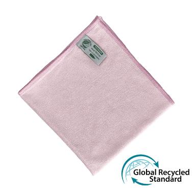 Microfiberklud Super Tentax 40x40cm Svanemærket Rød 70% genanvendt,10 stk/pk