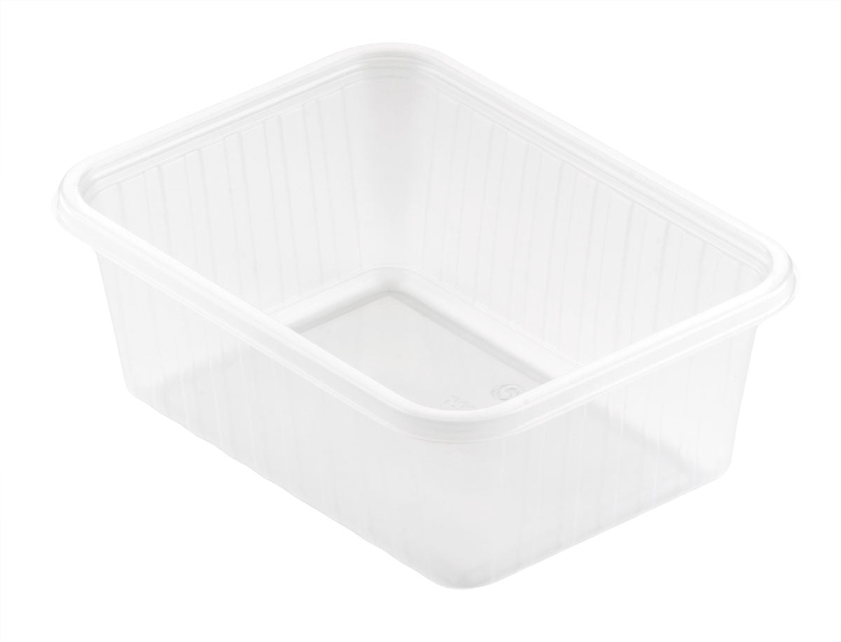 Salatbæger Fix Pack 500 ml 146x110x54 mm Firkantet PP Klar,50 stk/pk