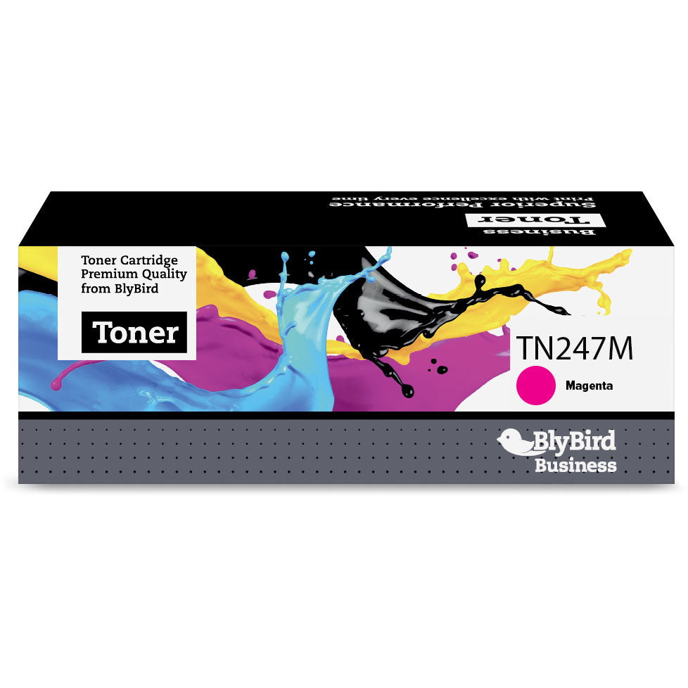 BlyBird TN247M Magenta Lasertoner, 2.300 sider