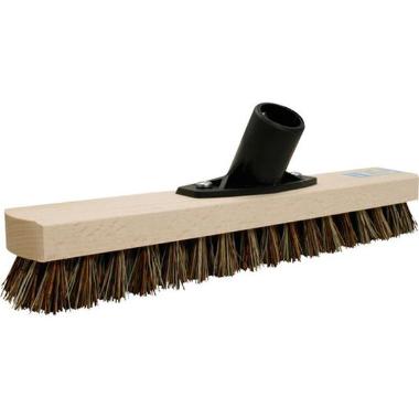 Gulvskrubbe 30.5 cm Stiv med Socket Union børstehår Træ,stk