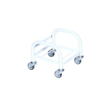 Dunkvogn 25x24 cm med 4 stk 50 mm hjul til 10 ltr dunk,1 stk