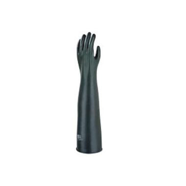 Handske Emperor 43 cm Str L Latex Sort,1 Par