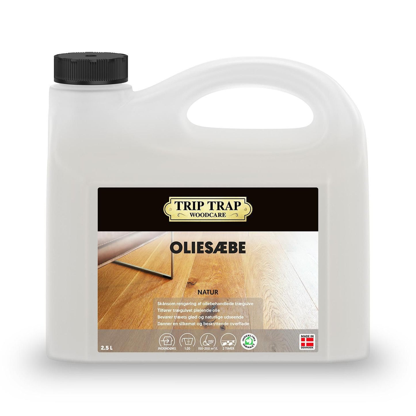 Vaskepleje Trip Trap Oliesæbe Natur uden Voks/Farve/Parfume 2.5 ltr,2,5 ltr/dnk