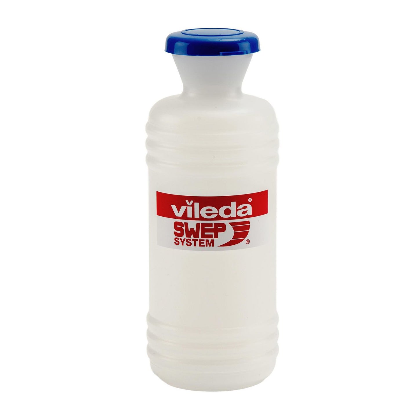Stænkflaske 500ml med Perforeret låg/Label Klar/Blå til Vileda Swep,1 stk