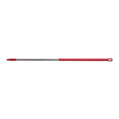 Skaft 150 cm med Gevind Aluminium Rød,stk