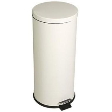 Pedalspand 30.3 ltr Lækagesikker inderspand Stål Off-White,1 stk/krt
