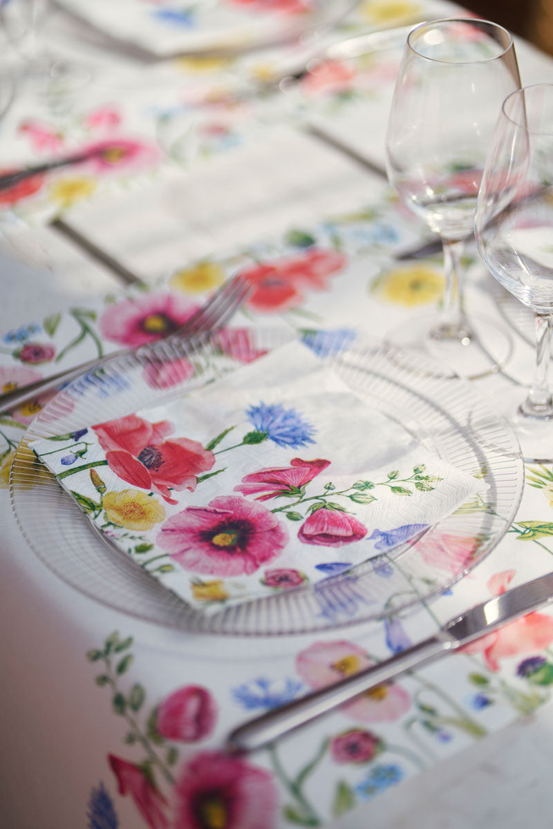 Kuvertløber Dunicel 40cm x 24m - Flowy Meadow (1 rulle)