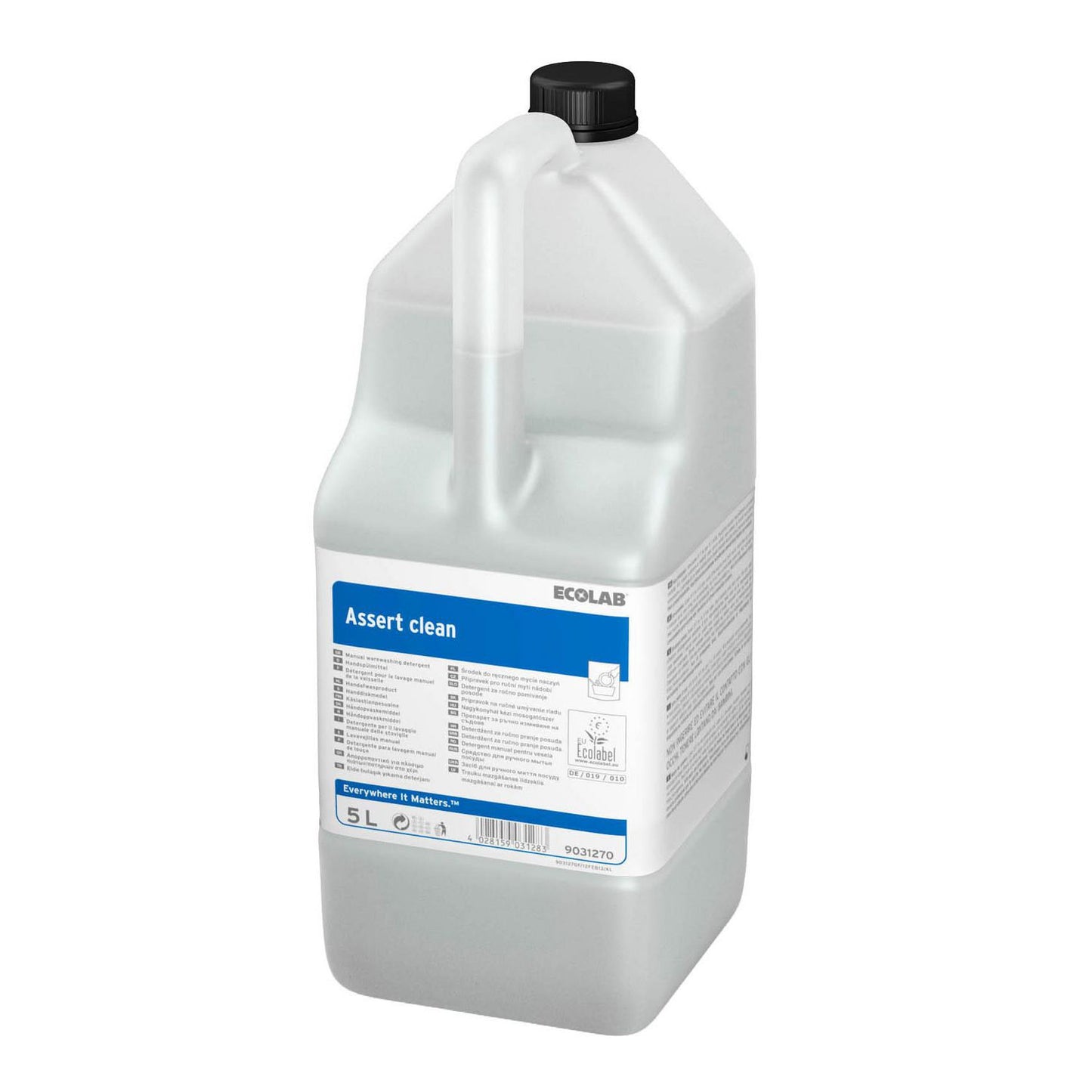 Håndopvask Assert Clean Ecolabel uden Farve/Parfume 5 ltr,5 Ltr/fl