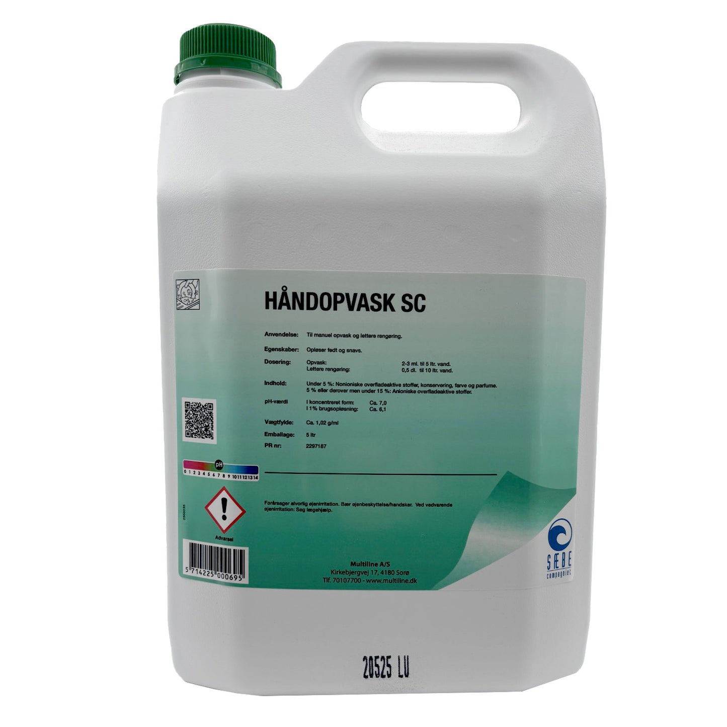 Håndopvask SC med Farve/Parfume 5 ltr,5 ltr/dnk