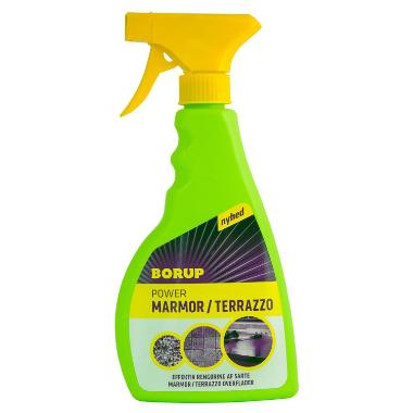 Sanitetsrengøring Borup Power Marmor/Terrazzo med Farve/Parfume 500 ml,6 fl x 500 ml/krt