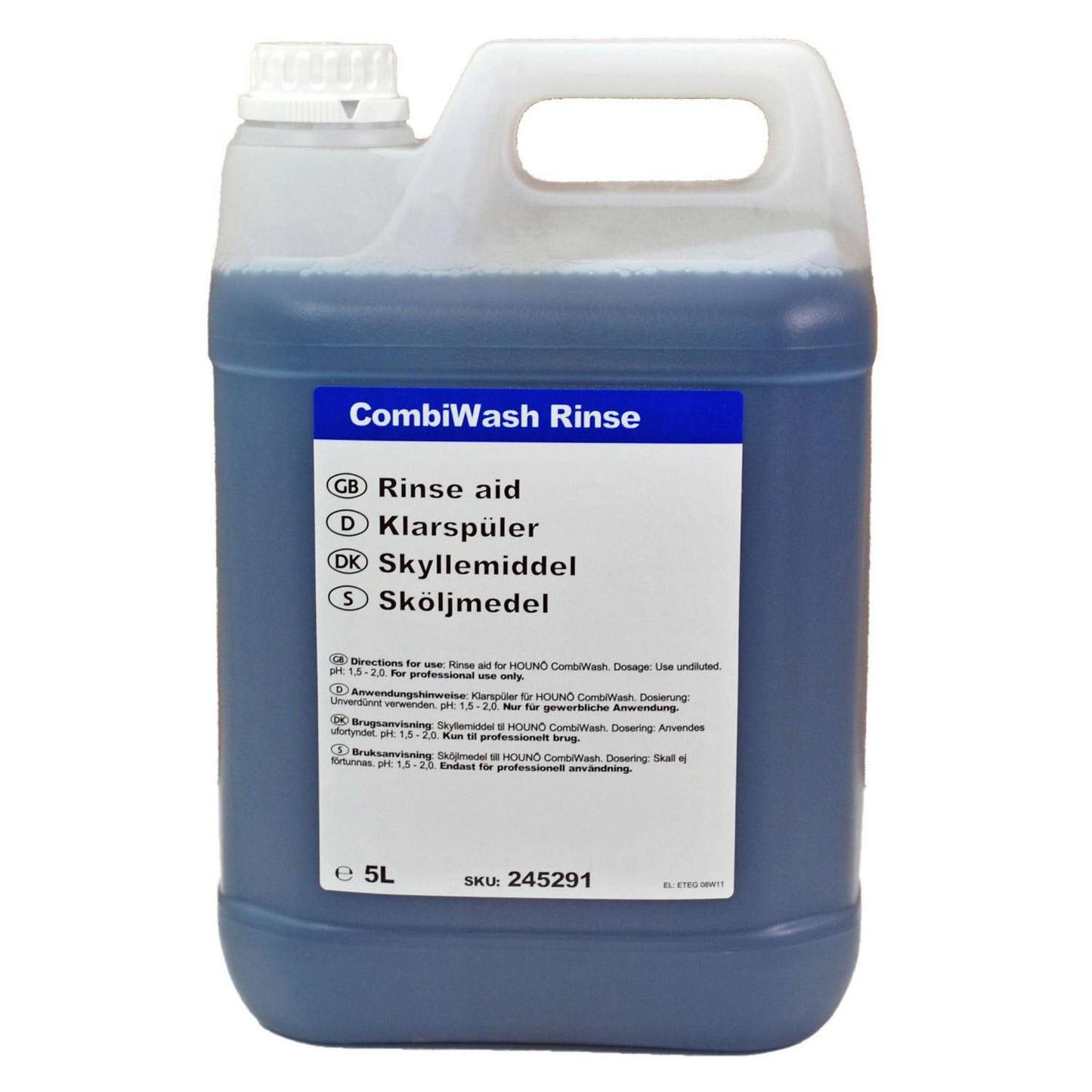 Ovnafspænding Flydende Hounö Protect Rinse Aid 5ltr Skyllemiddel til Auto-progr,5 ltr/dnk