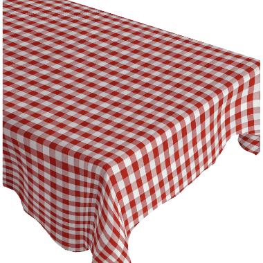 Voksdug Rulledug 1.4x20 m Rød og Hvid ternet,20 m/rl