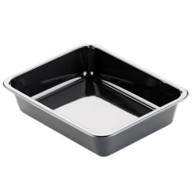 Bakke EcoEcho 1-rum 1500 ml 225x175x54 mm CPET Sort,270 stk/krt