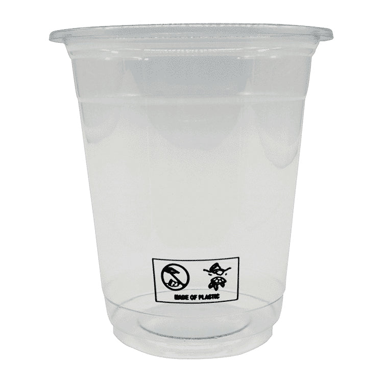 Plastglas Smoothies 12 oz/35 cl Ø95x105 mm rPET Klar,50 stk/ps