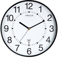 Unilux Wave MAXI vægur med 38 cm diameter i farven sort