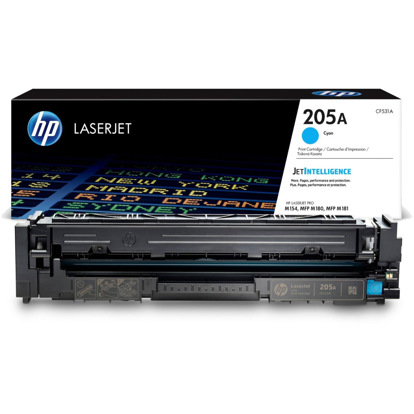 HP 205A CF531A cyan lasertoner, 900 sider