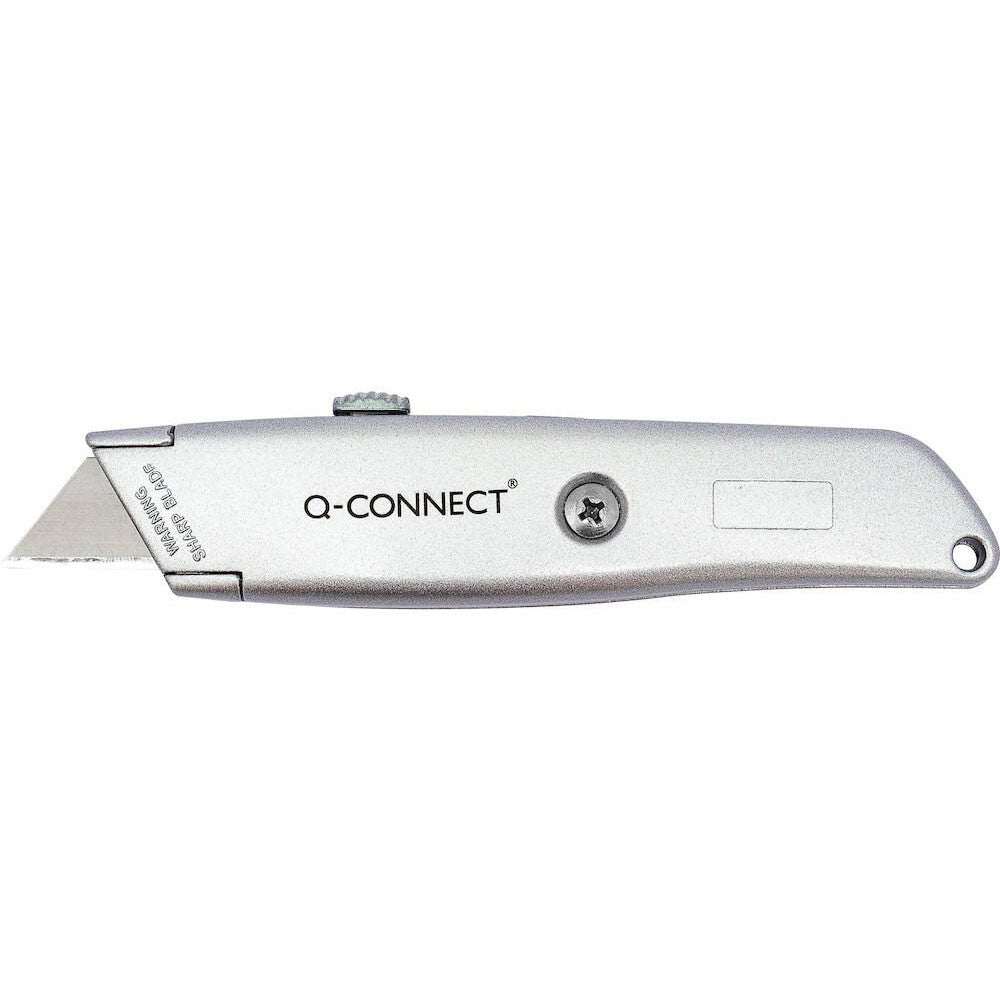 Q-connect Stanley hobbykniv 18mm sølv