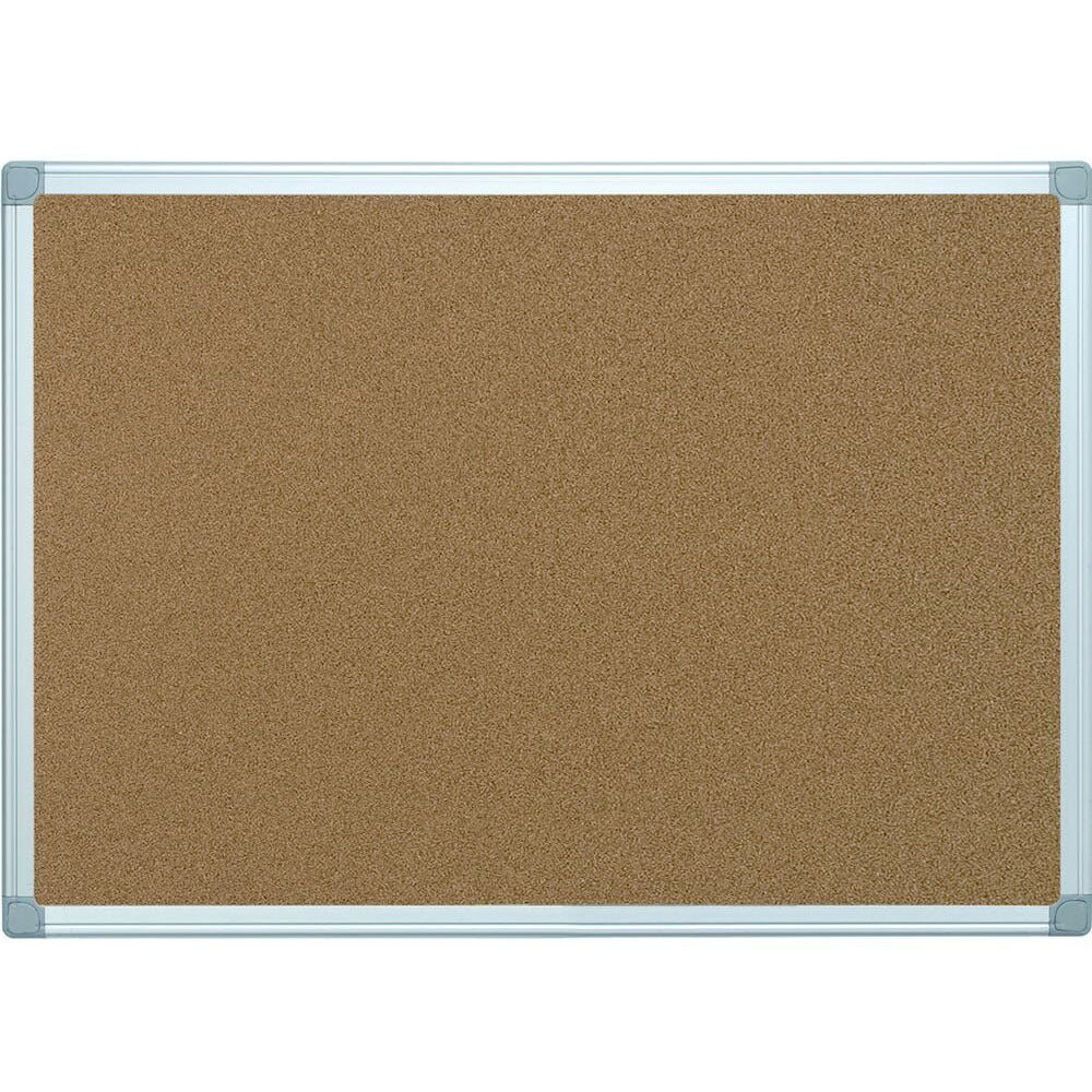 Q-connect opslagstavle kork m/alukant 60x90cm