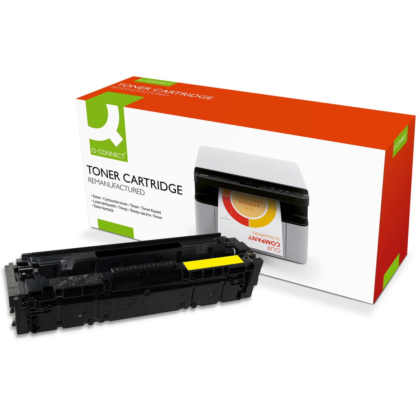Q-connect 046H toner yellow 10000 sider