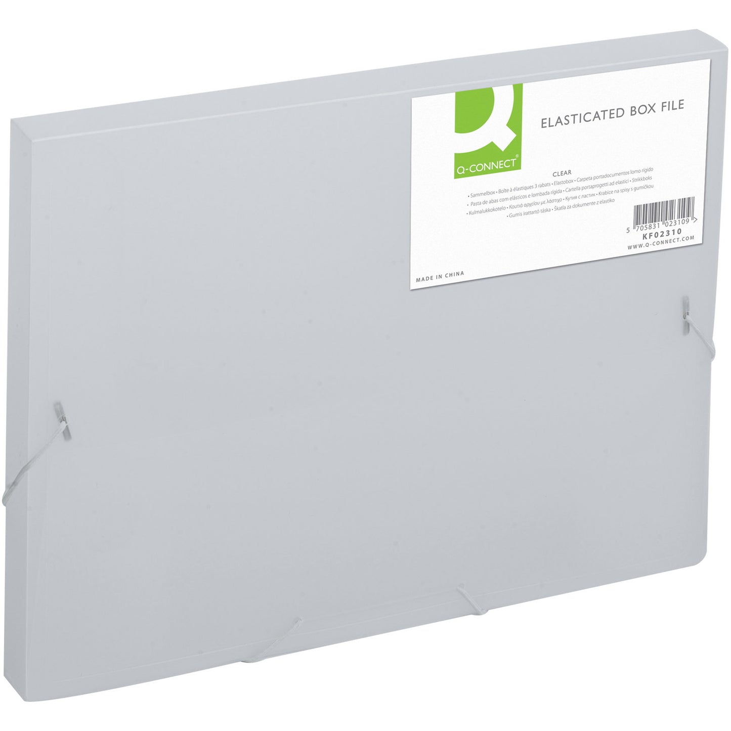 Q-connect dokumentboks A4 klar